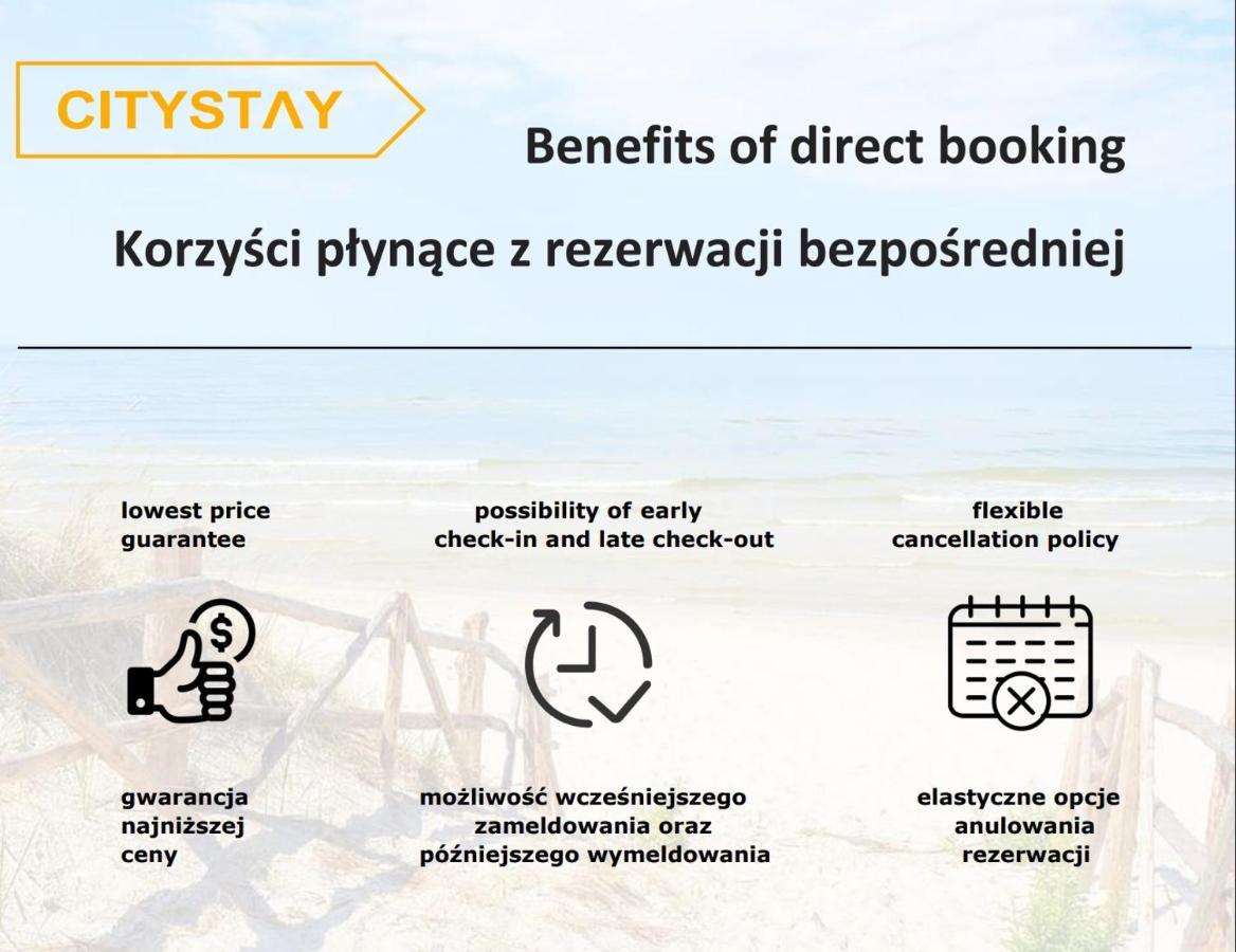Citystay Nowa Letnica Gdansk Apartment Exterior foto